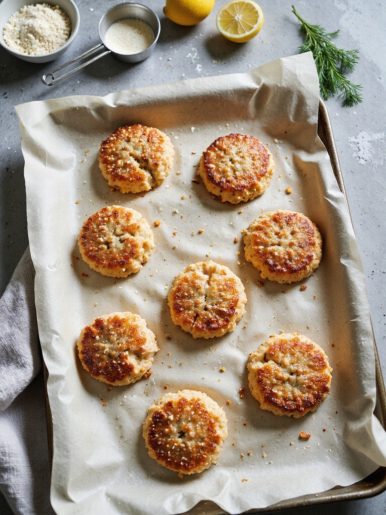 compact chilled patties for crispness