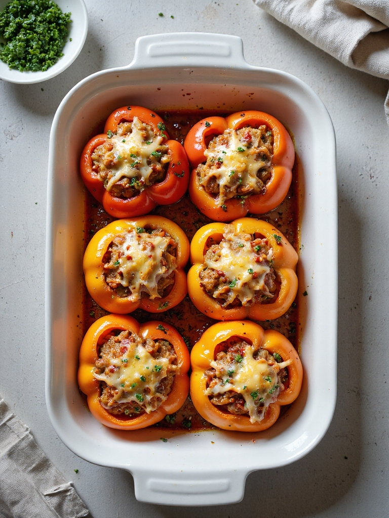 covered bake broiled cheese finish