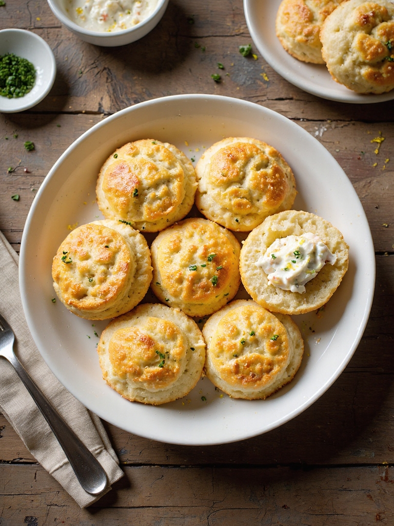 crab stuffed cheddar bay biscuits