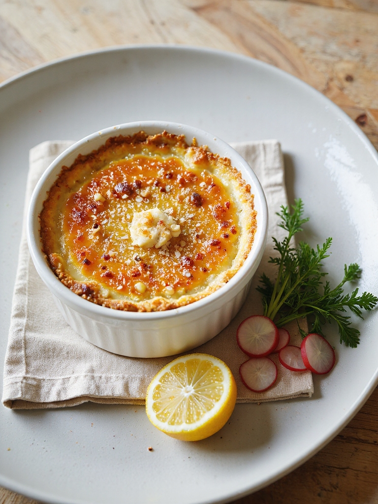 creamy baked crab imperial