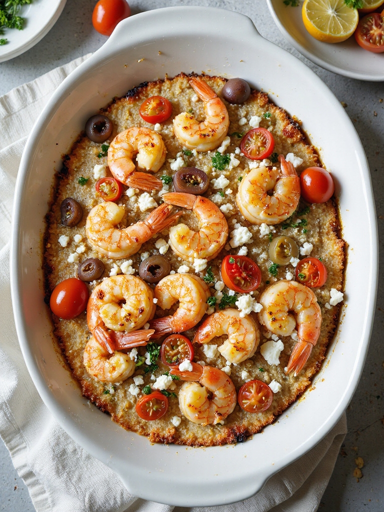 creamy cheesy family shrimp