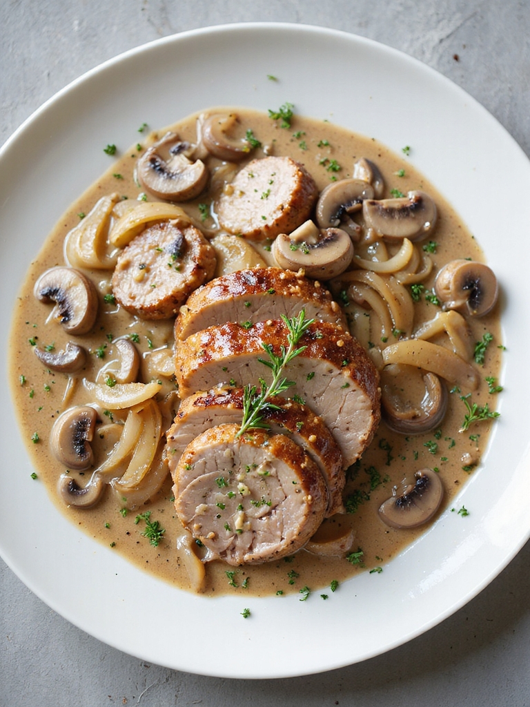 creamy instant pot pork tenderloin