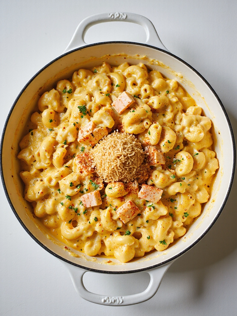 creamy one pot surimi mac