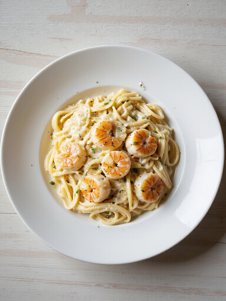 creamy seafood pasta harmony