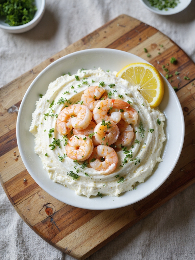 creamy shrimp dill spread
