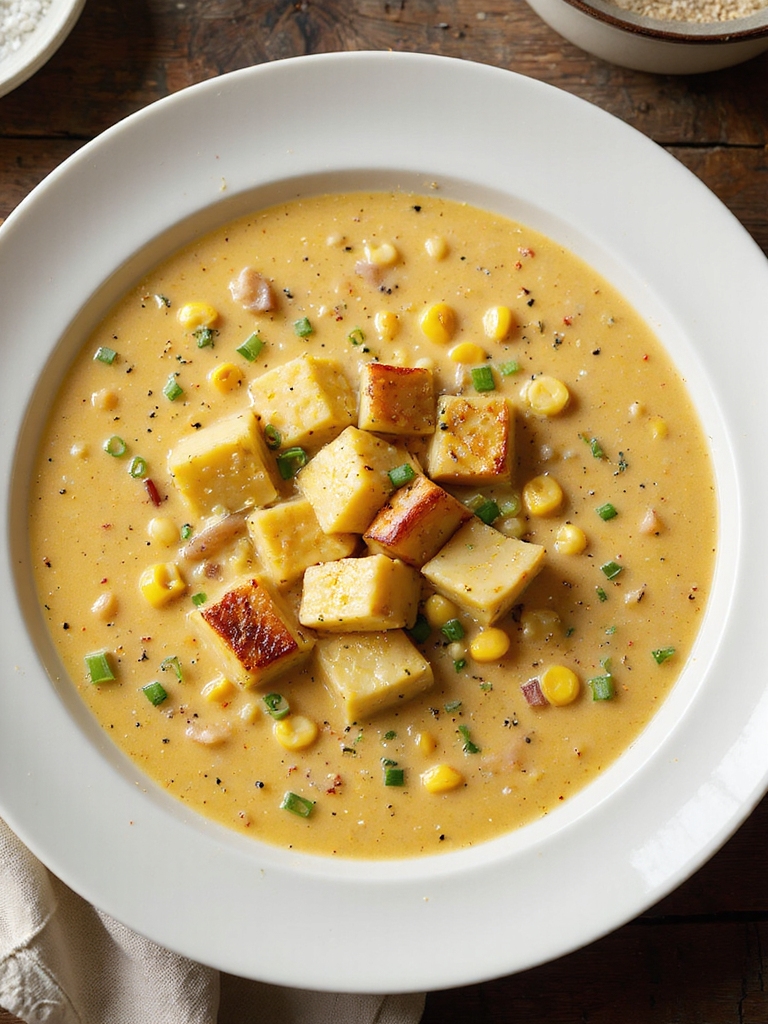 creamy smoky plant forward corn