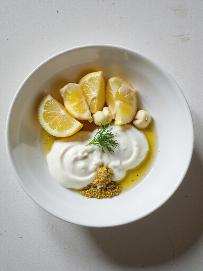 creamy tangy seafood pasta salad