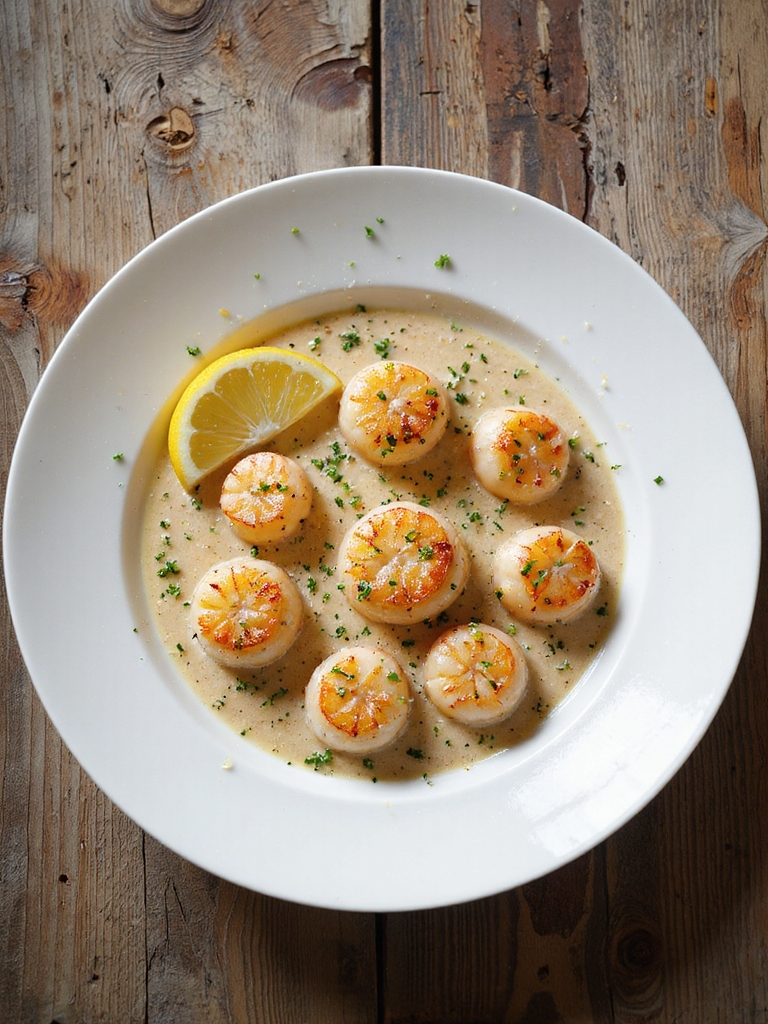 creamy white wine seafood sauce