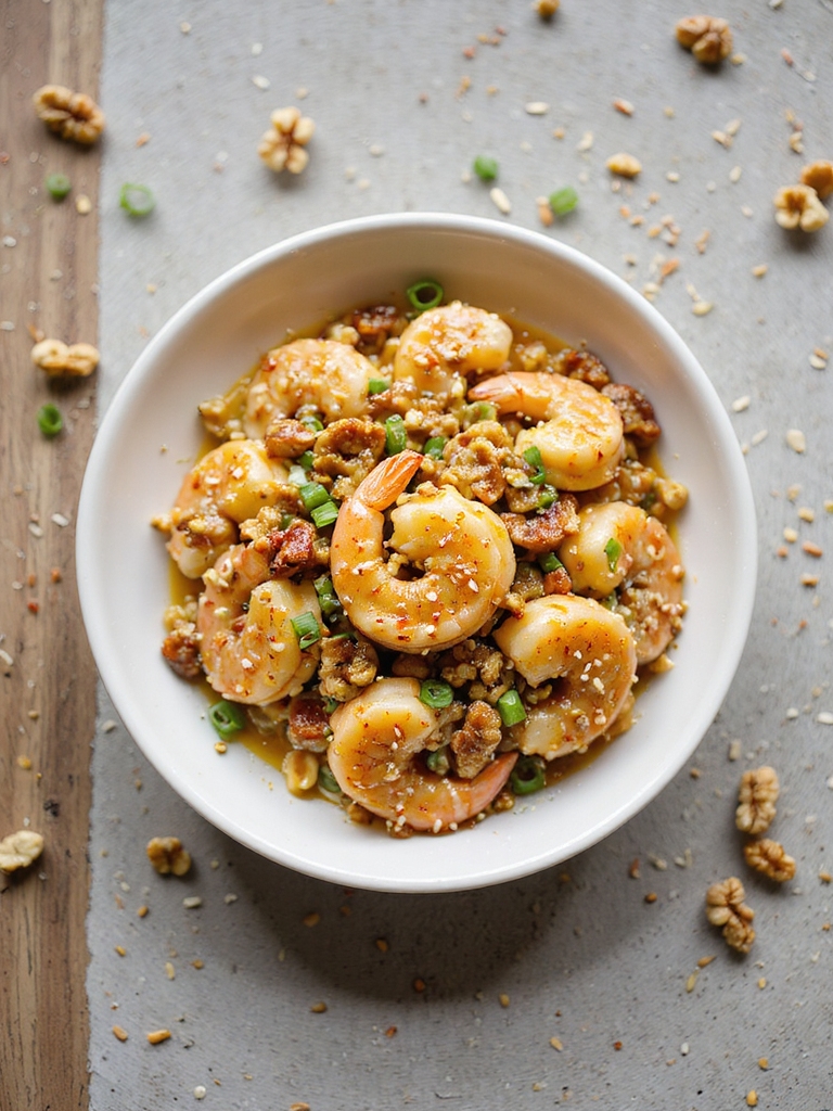 crisp battered honey walnut shrimp