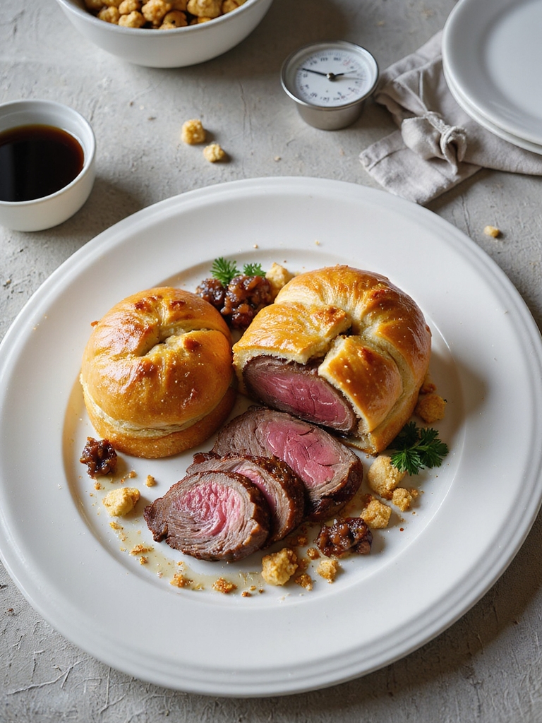 crisp pastry perfectly cooked filling