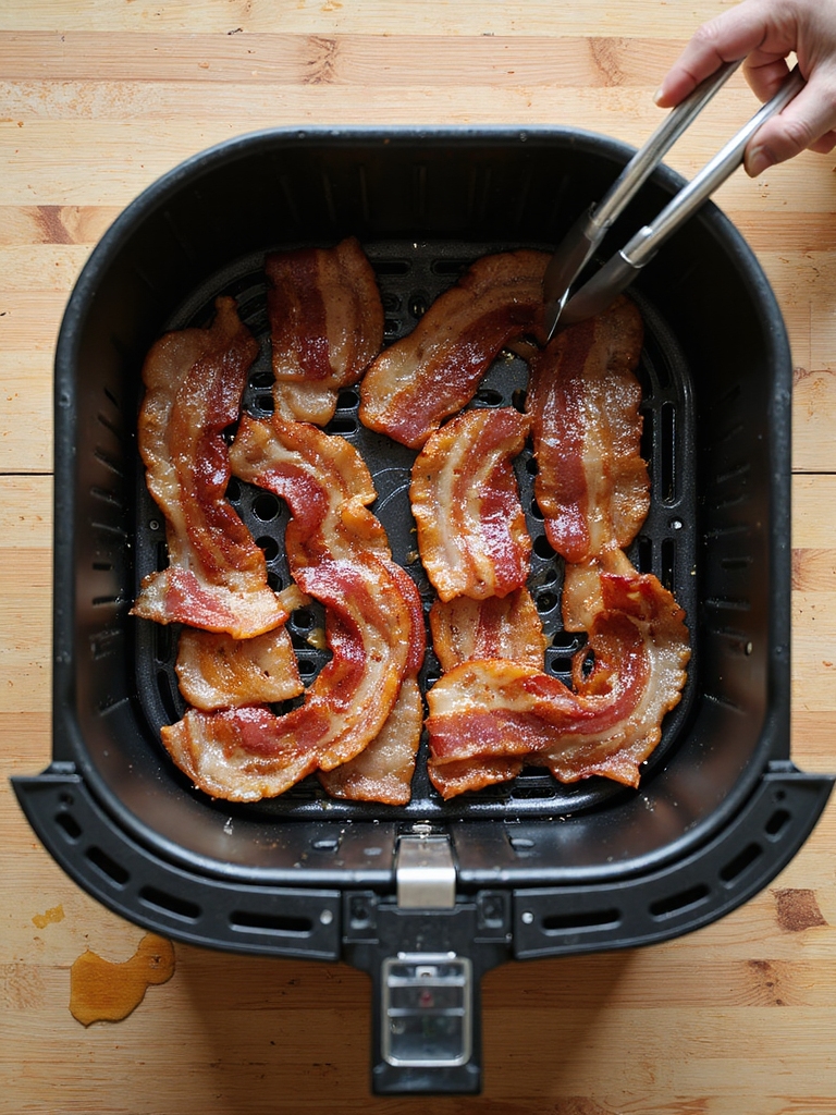 crisp single layer bacon guidance