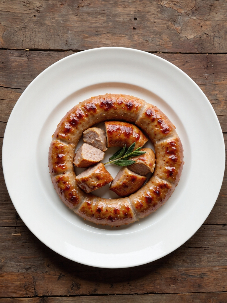 crispy air fried breakfast links