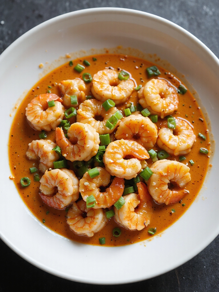 crispy battered spicy sweet shrimp