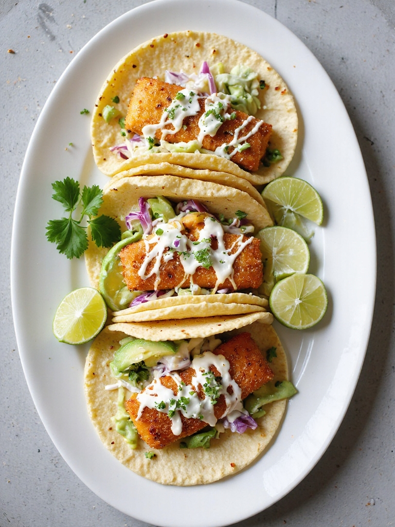 crispy fish stick tacos