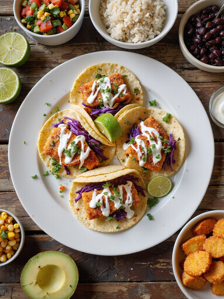 crispy fish taco delight