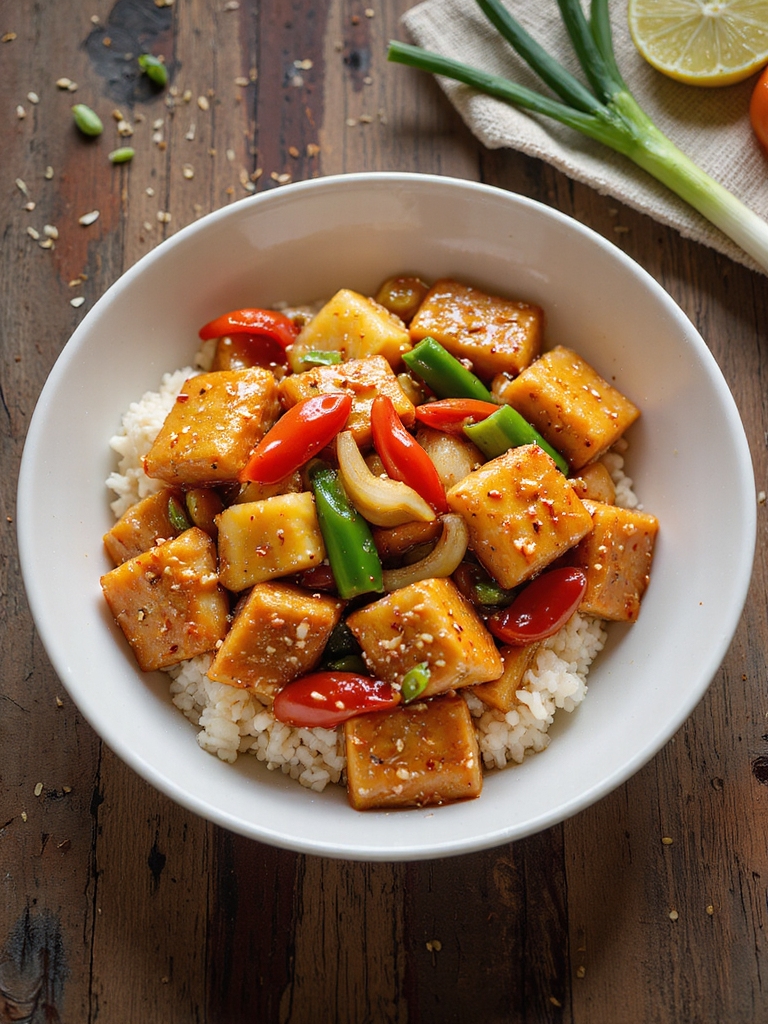 crispy fried fish with pineapple