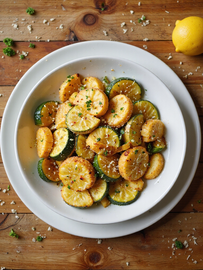 crispy garlic parmesan zucchini fries