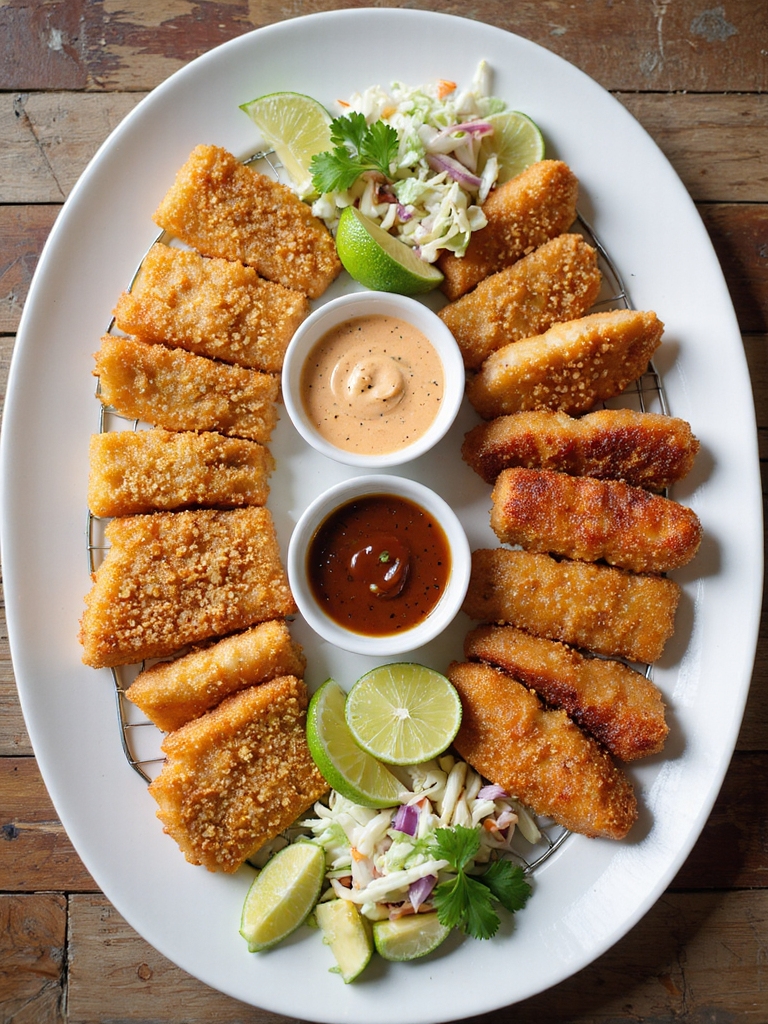crispy high heat panko fish