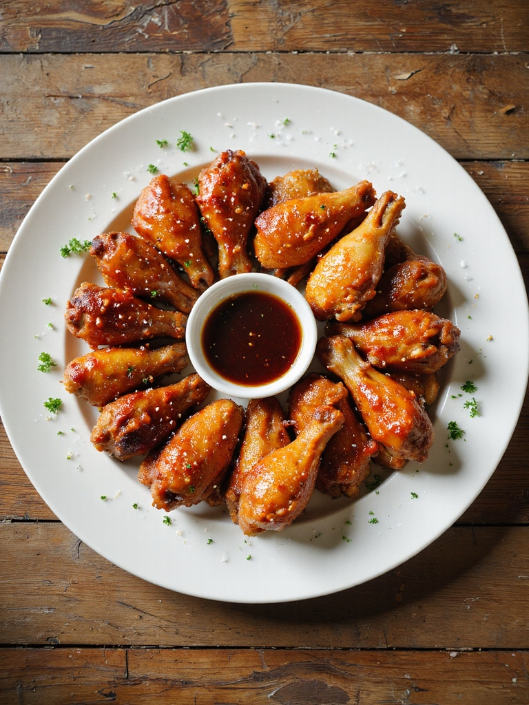 crispy seasoned oven wings