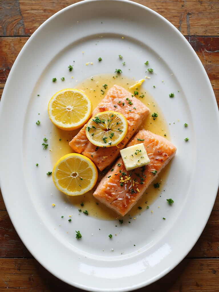 crispy skin lemon butter