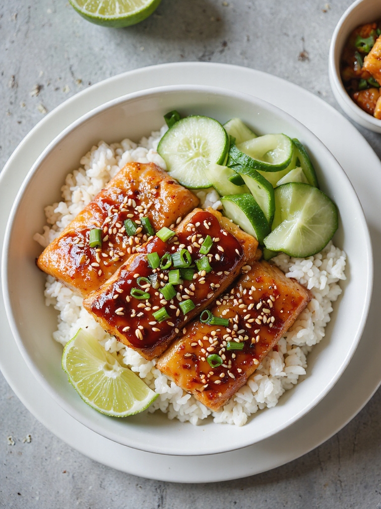 crispy skin teriyaki glaze