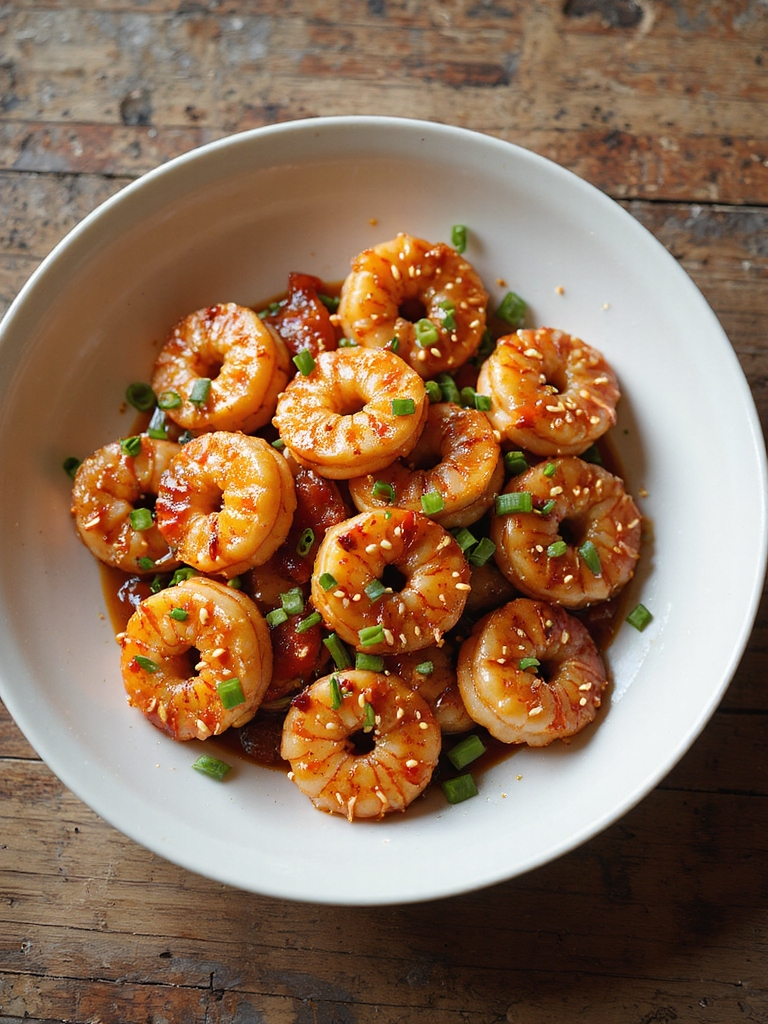 crunchy sweet spicy chili shrimp