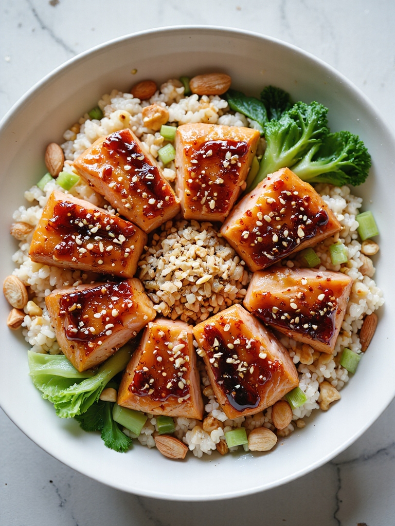 customizable savory sweet teriyaki bowls