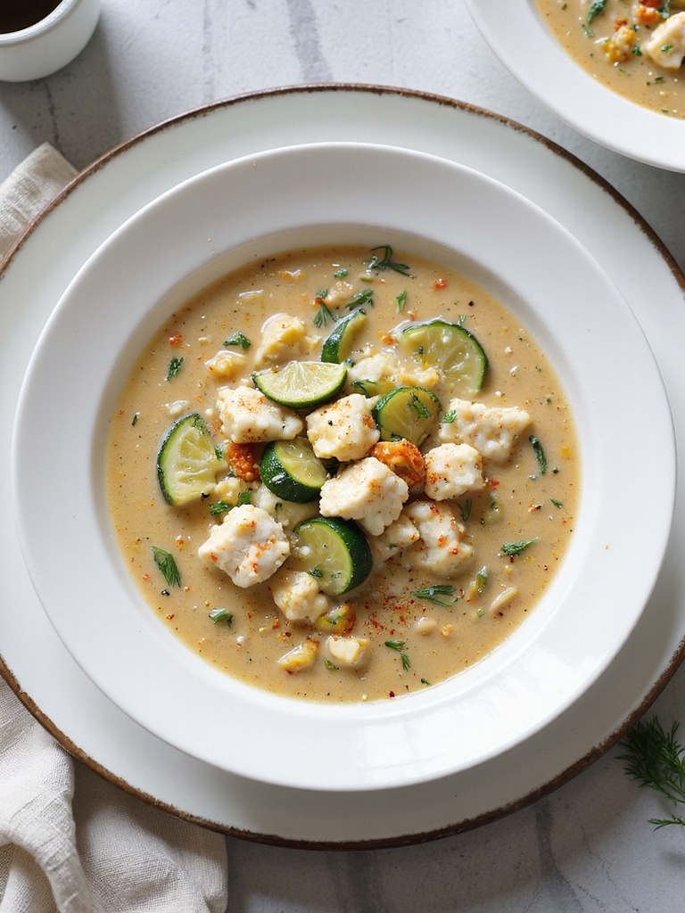 dairy free low carb crab soup