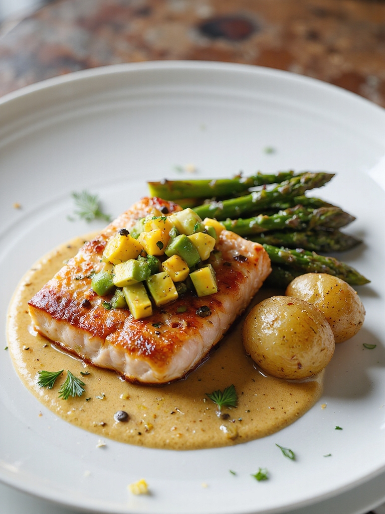 decadent crab stuffed salmon dish