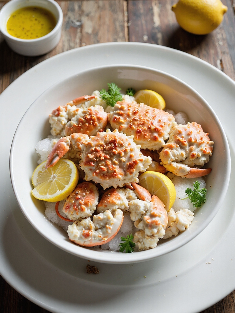 delicate lump crab pasta
