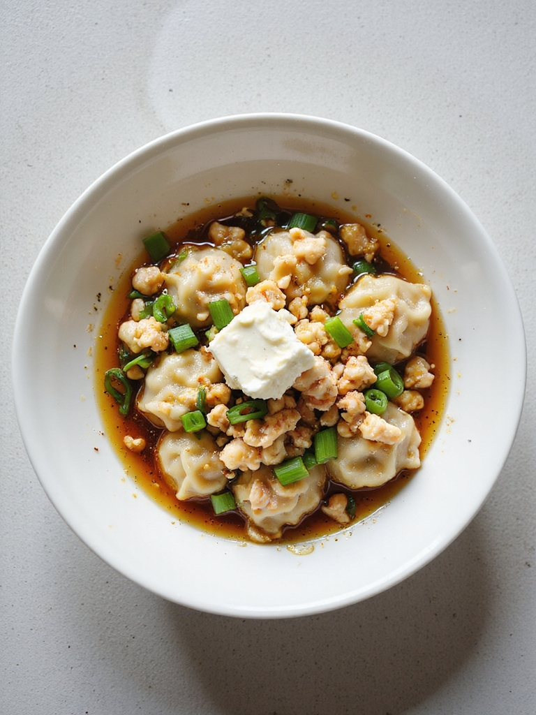 delicate seasoned creamy crab filling