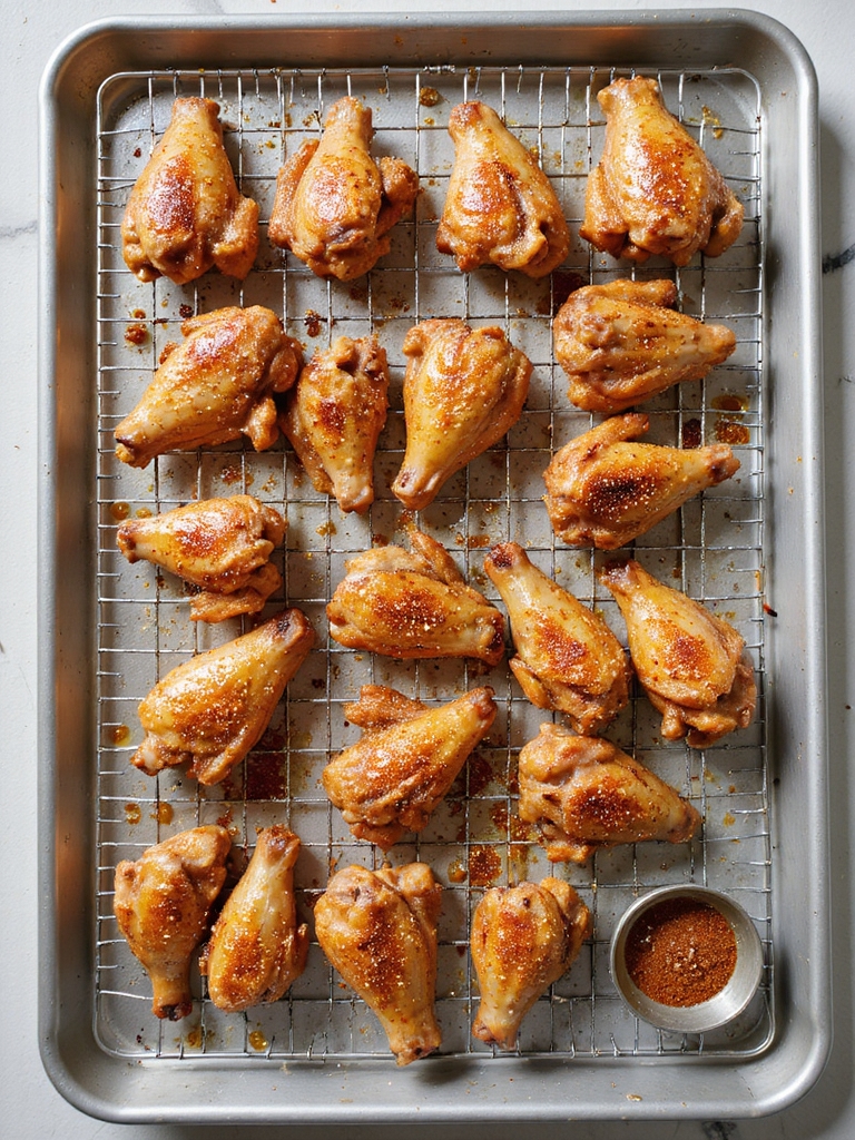 dry brined baking powder crispness