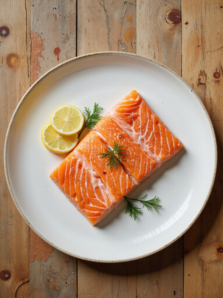 firm skin on evenly thick salmon