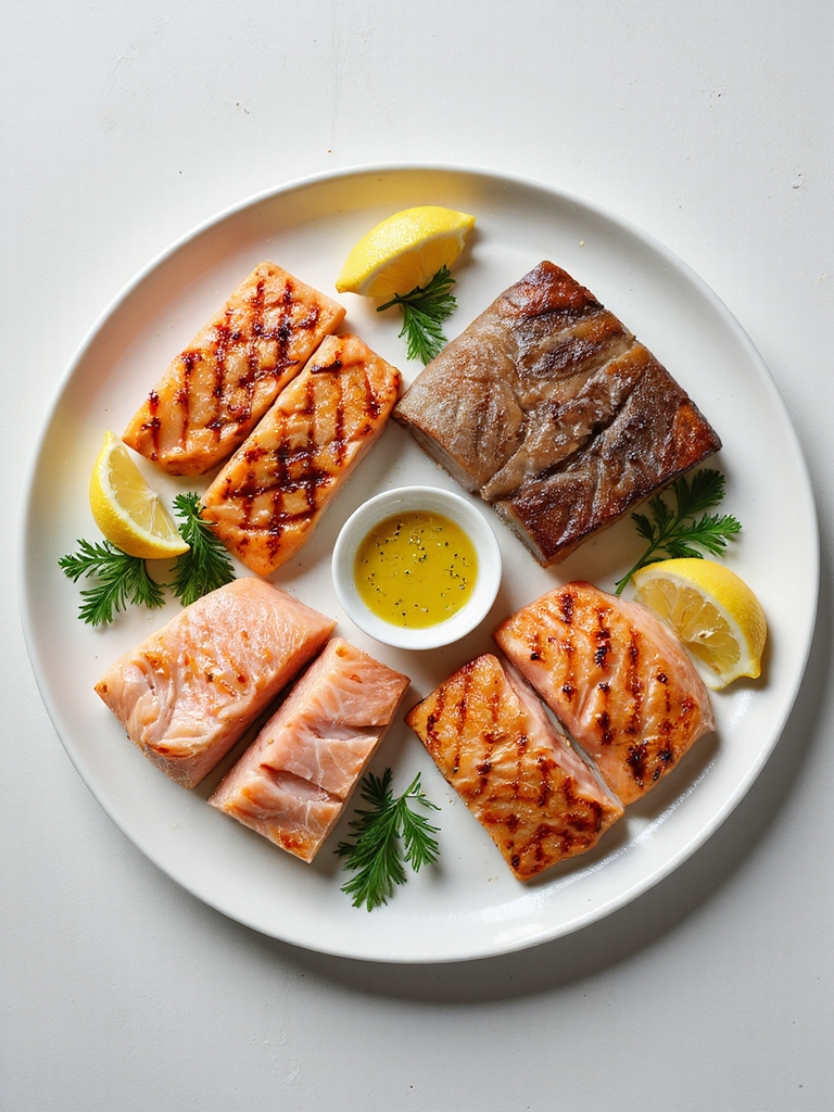 firm thick fish grilled perfectly