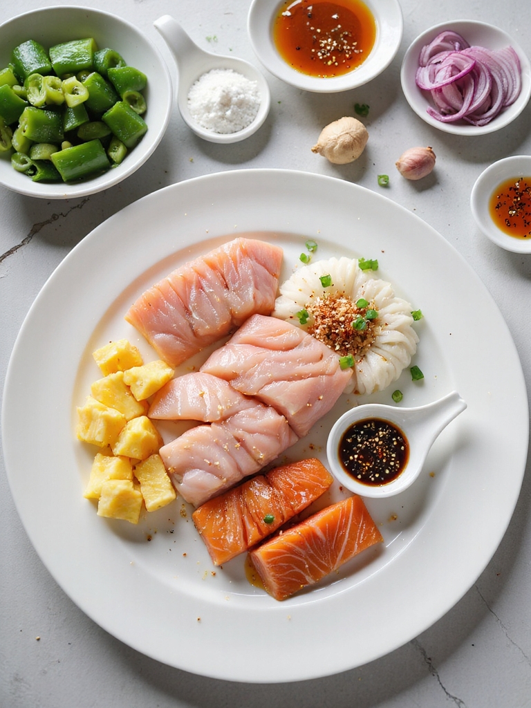 firm white fish fillets