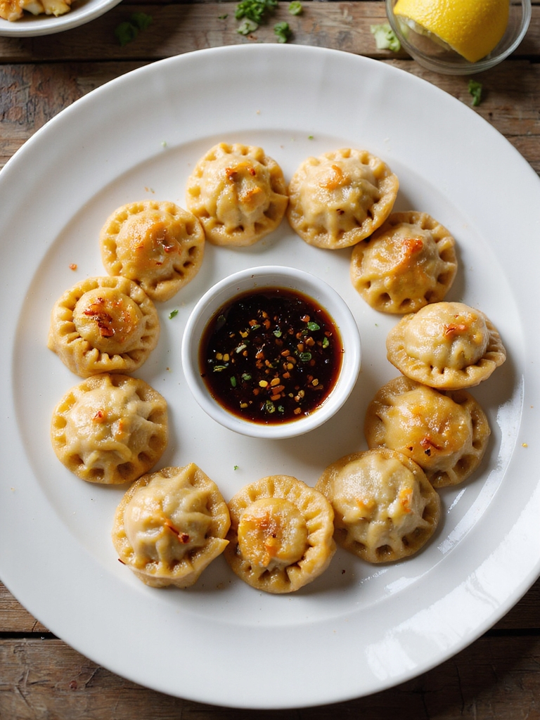 freeze assembled crab wontons