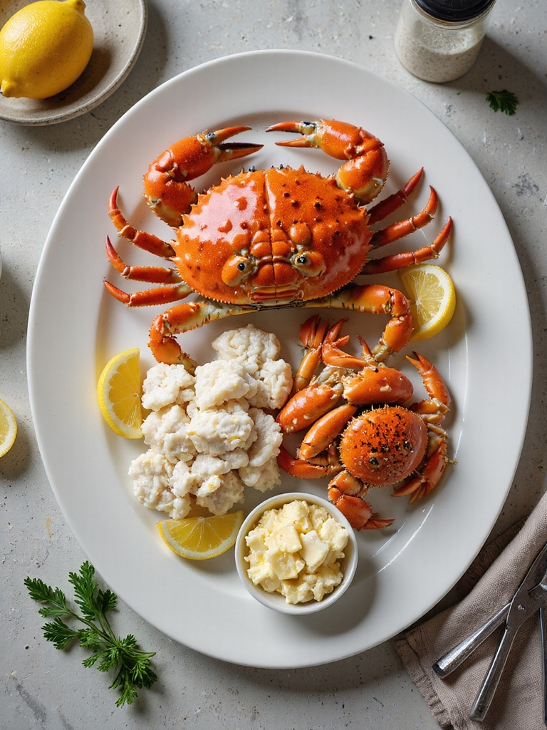 fresh frozen or canned crab