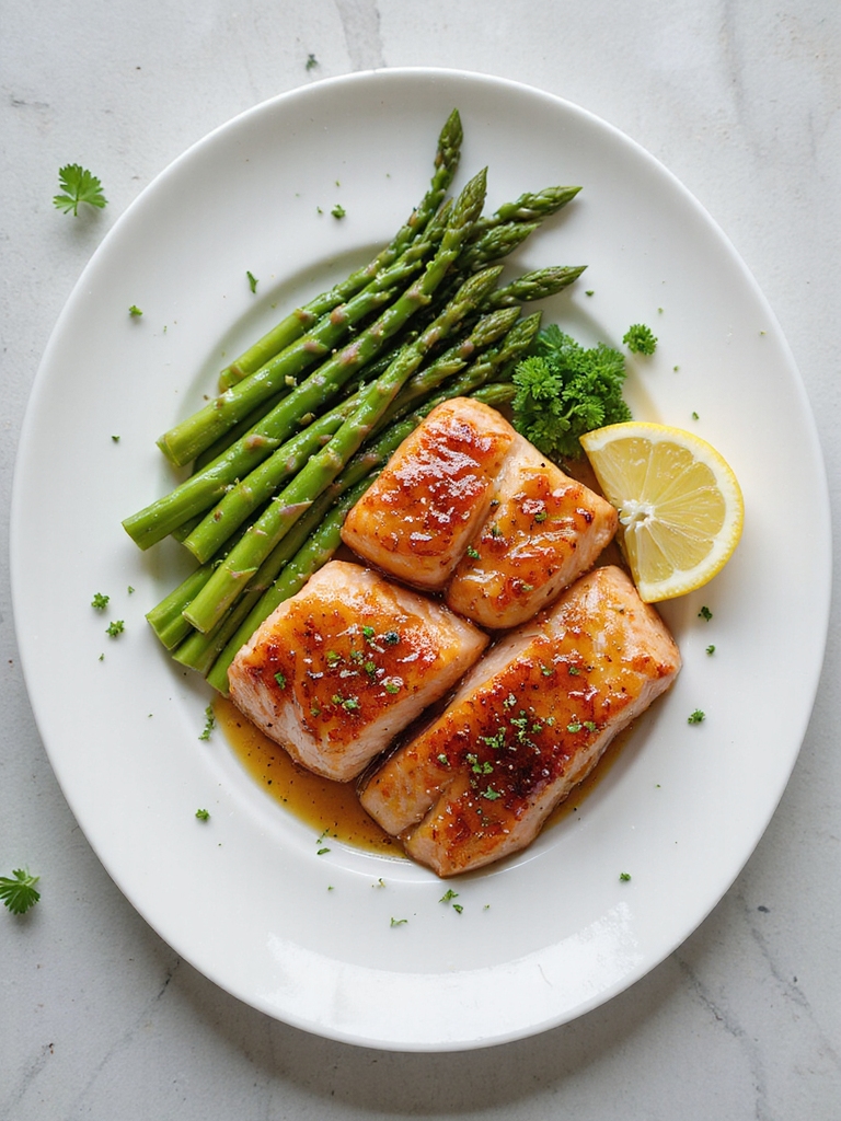 fresh light salmon asparagus recipes