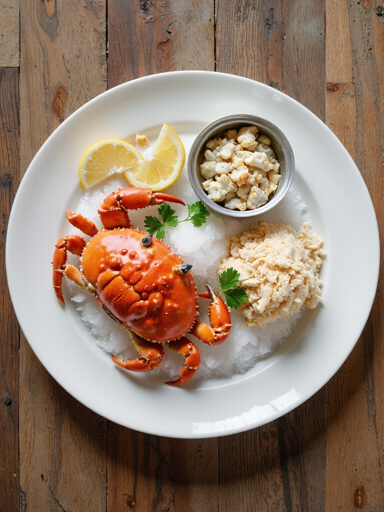 fresh lump crab balls