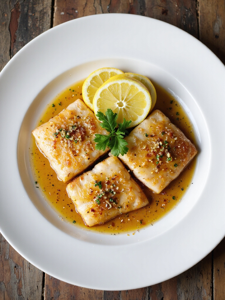 garlic butter pan seared tilapia