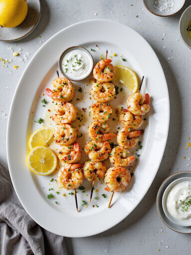 garlic chili lemon shrimp