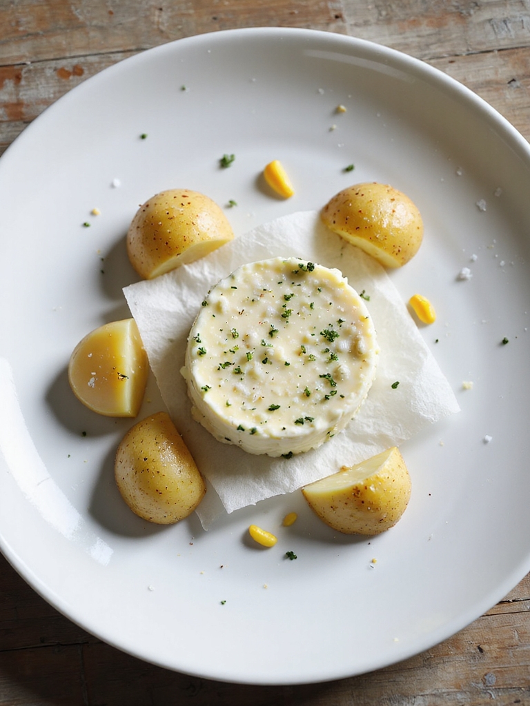 garlic parmesan herbed compound butter