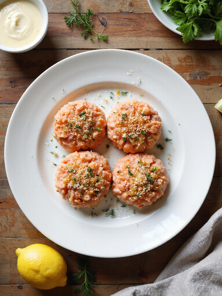 gentle chilled minimal mixing patties