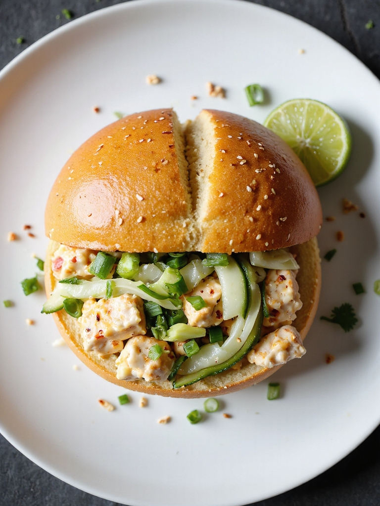 ginger sesame lump crab roll