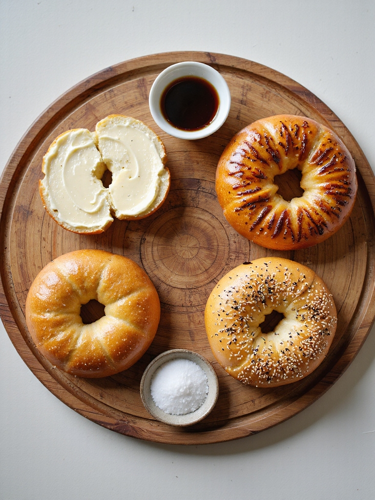 glossy chewy air fryer bagels