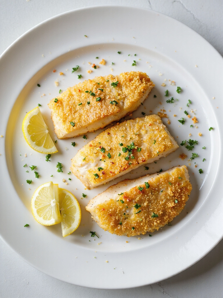 gluten free crispy corn coated cod