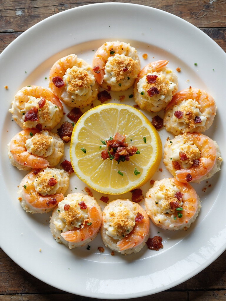 gluten free low carb stuffed shrimp