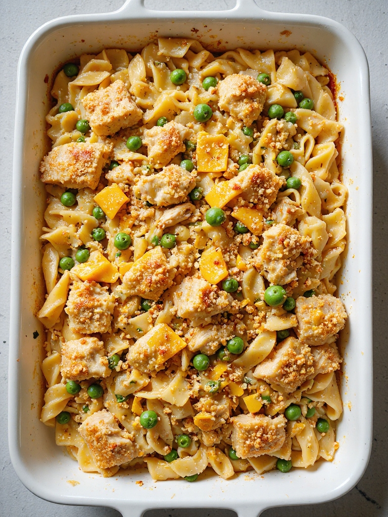 hands off gluten free cheesy casserole