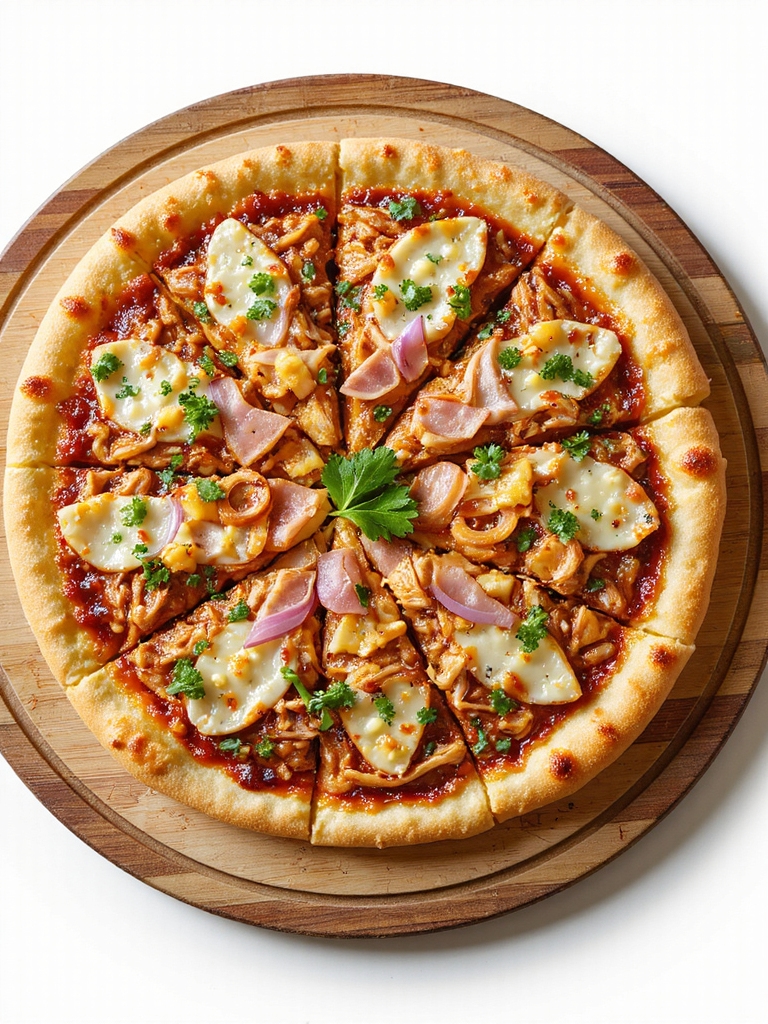 hawaiian bbq chicken flatbread