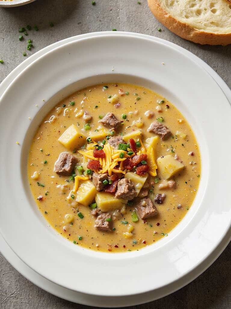 hearty homestyle beef soup